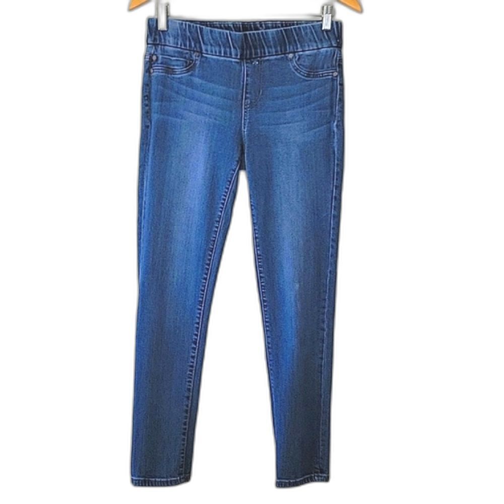 LIVERPOOL JEANS COMPANY Sienna Pull On Legging Blue Medium Wash size 4P Jeggings